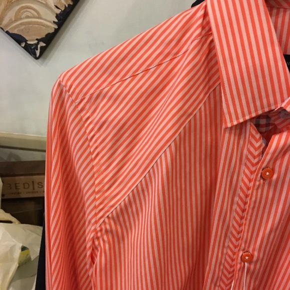 Stone Rose Bengal Striped Mens Shirt - Picture 2 of 7